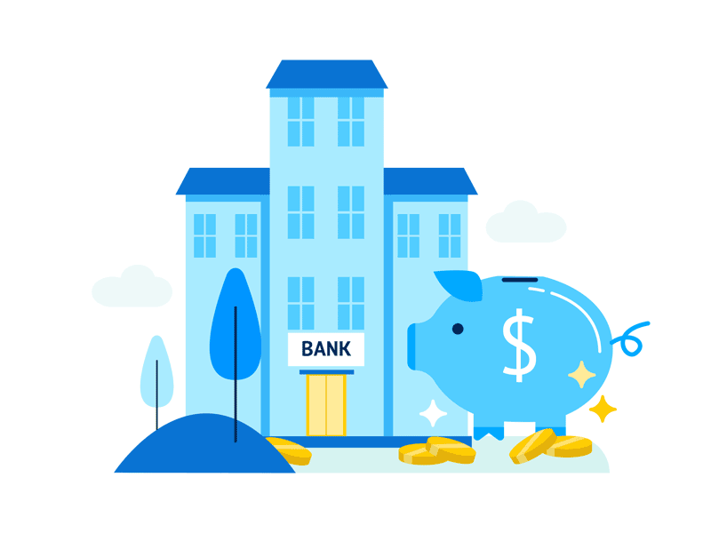 Banking Management Illustration